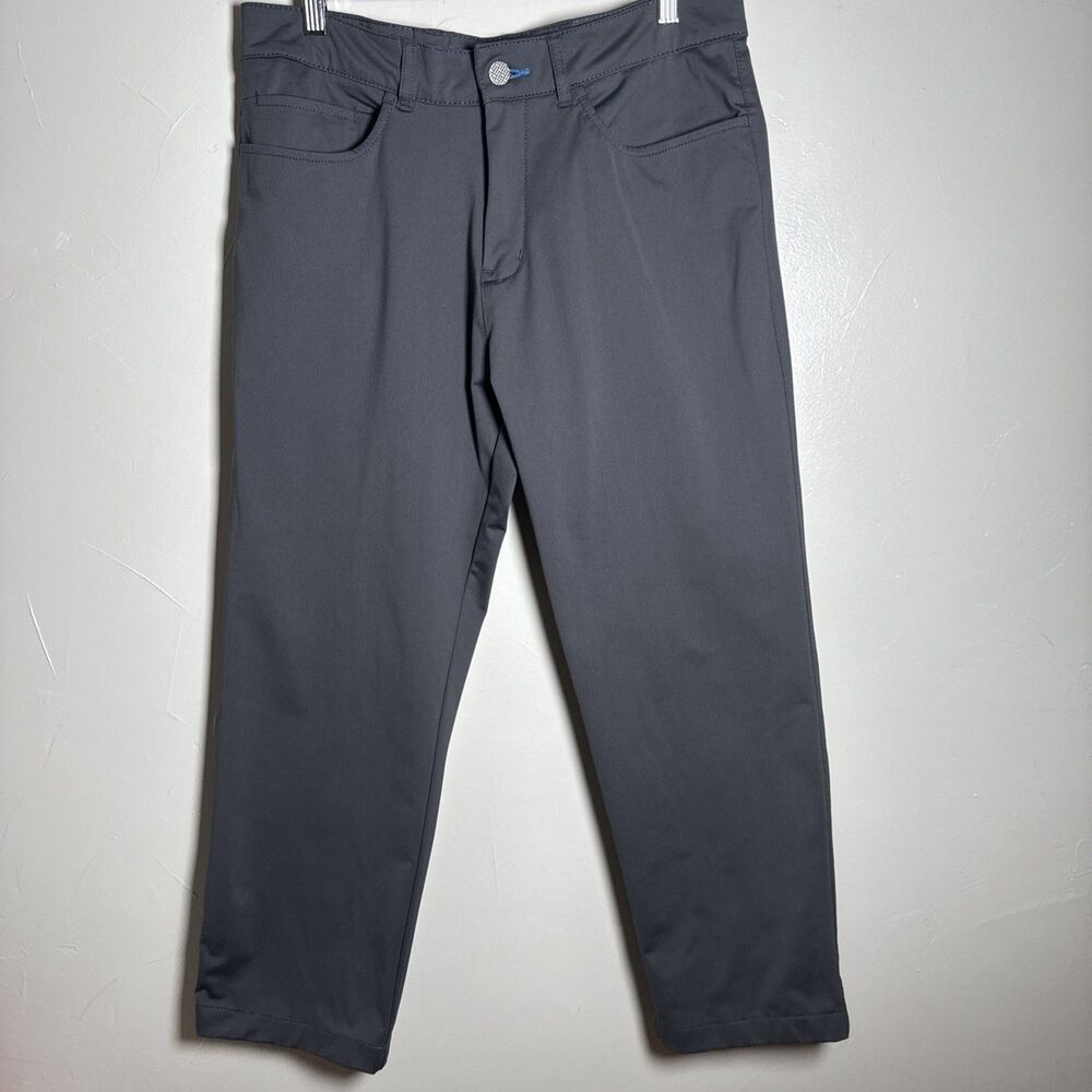 Twillory Gray Golf Pants Performance Men's Size 33 x 30 Outdoor Athleisure